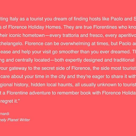 Florence Holiday Homes Santa Maria Novella Bagian luar foto